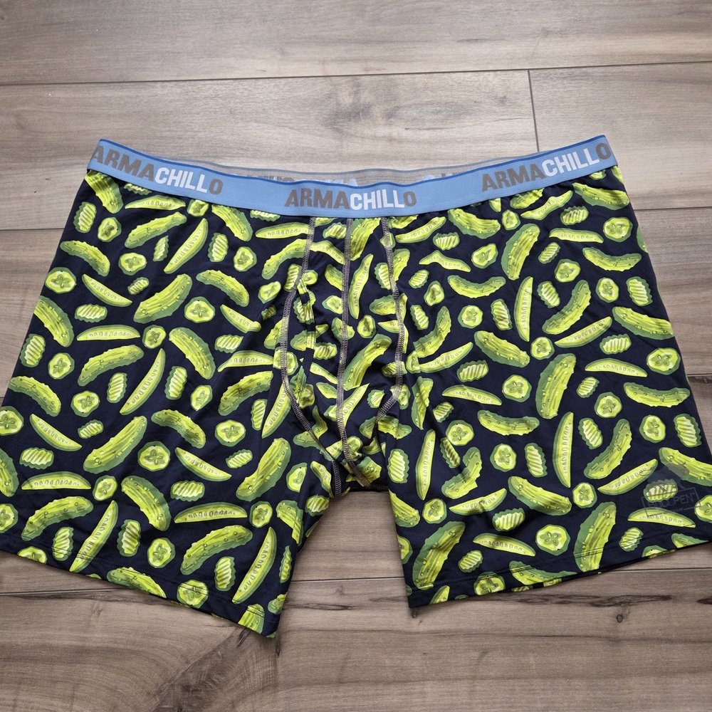 Duluth Trading Co Black and Green Boxer Briefs Stretchy Comfort